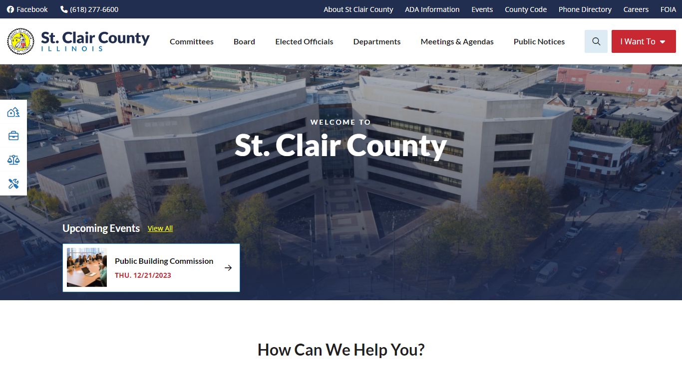 Court Records Search - St. Clair County Illinois > Departments